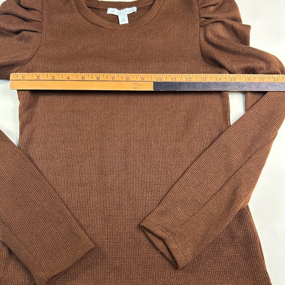 Chelsea & Violet Chocolate Long Sleeve Top - Picture 5 of 7